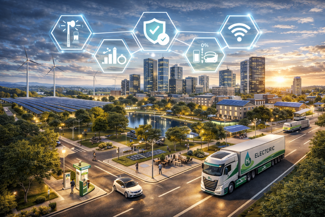 Smart urban ecosystem with energy efficiency
