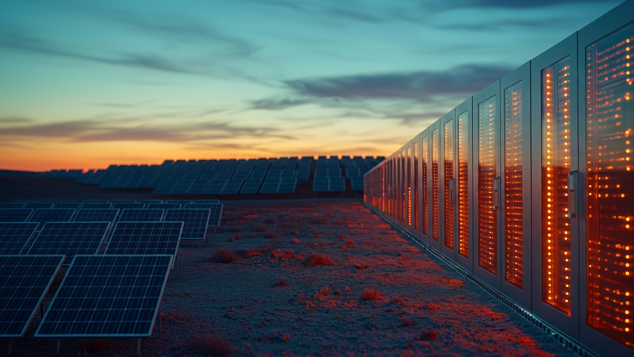 Data center com energia renovável